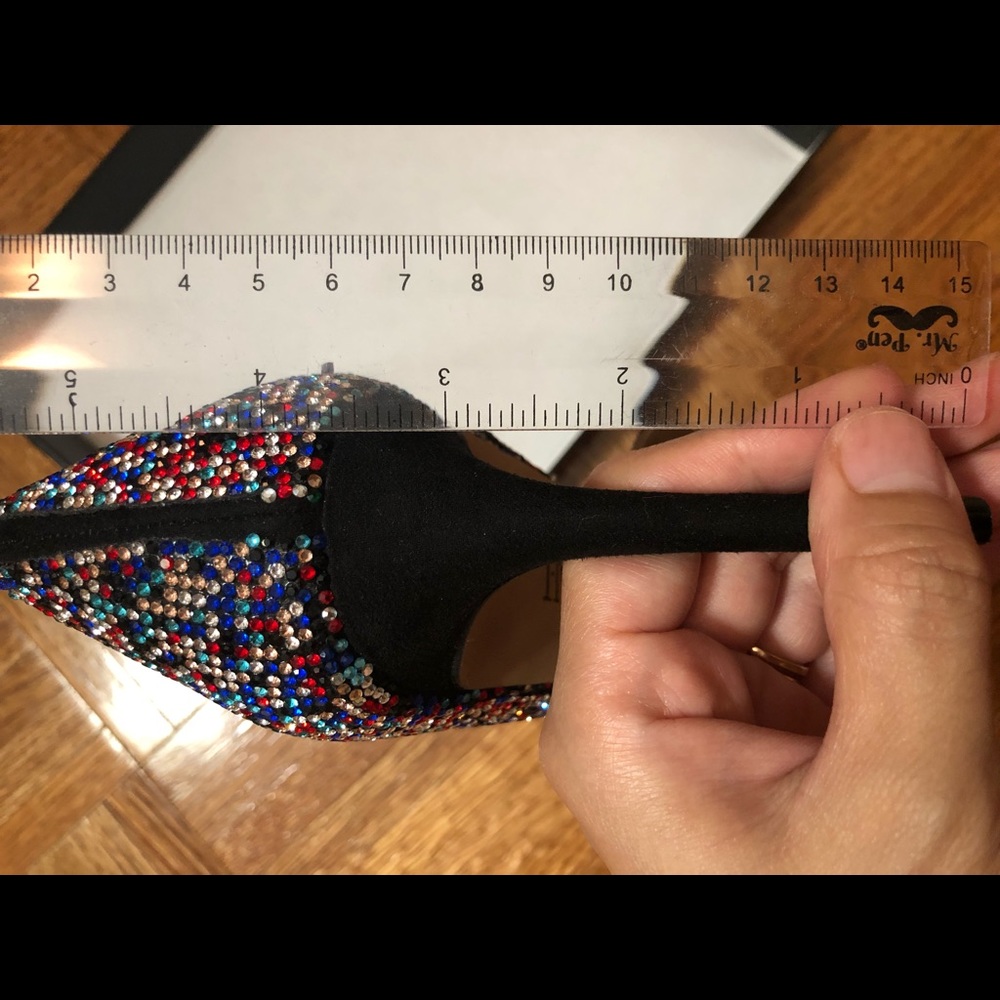 INC Kenjay Multi pixel 6.5 d’orsay heels - Picture 2 of 9